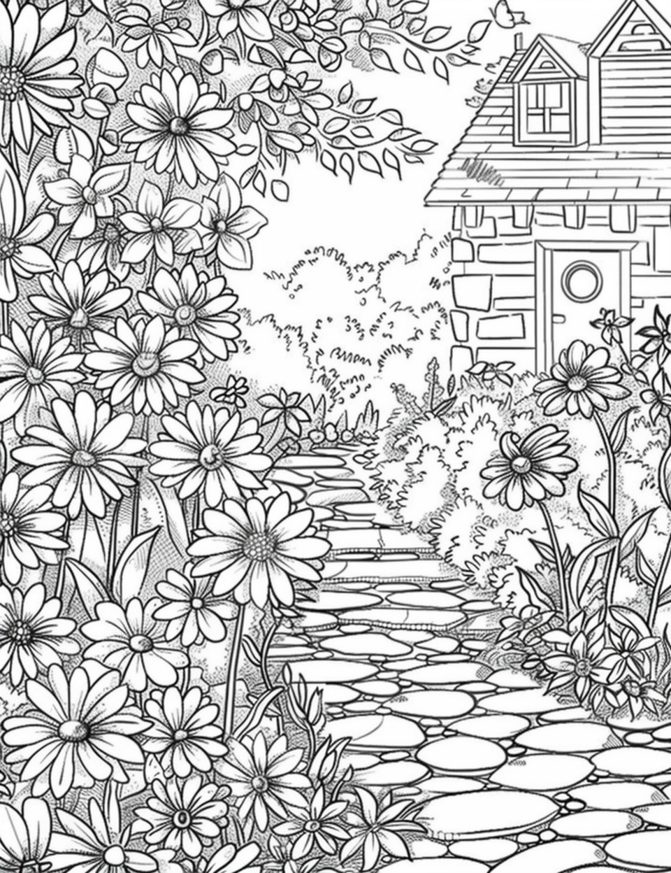 FREE Landscape Coloring Pages