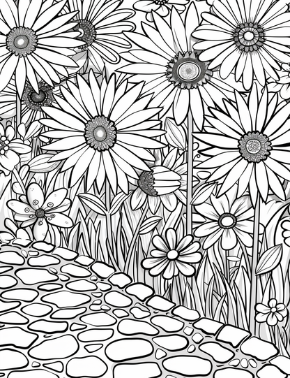 FREE Landscape Coloring Pages