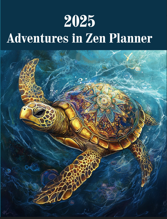 Adventures In Zen Coloring Planner (Undated)