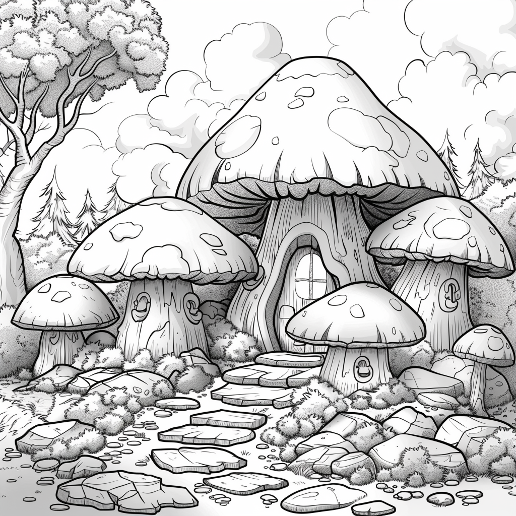 FREE Landscape Coloring Pages