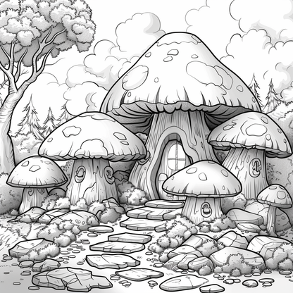 FREE Landscape Coloring Pages