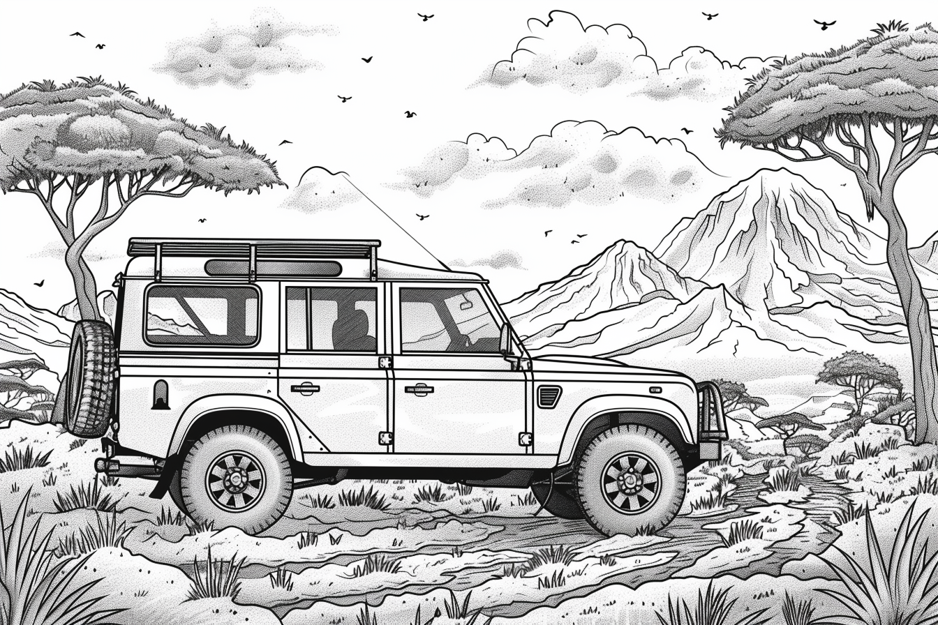 FREE Landscape Coloring Pages