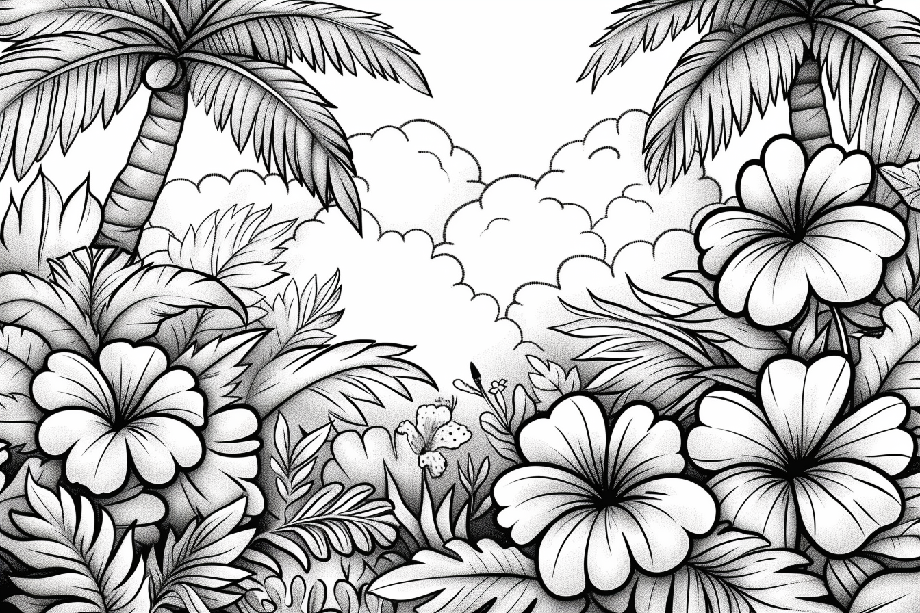FREE Landscape Coloring Pages
