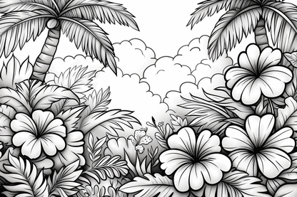 FREE Landscape Coloring Pages