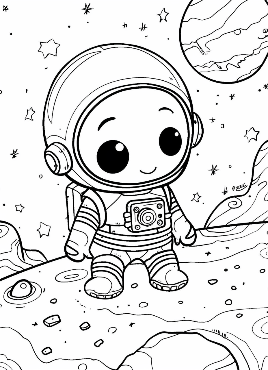 FREE Simple Coloring Pages