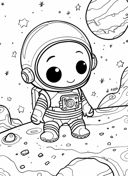 FREE Simple Coloring Pages