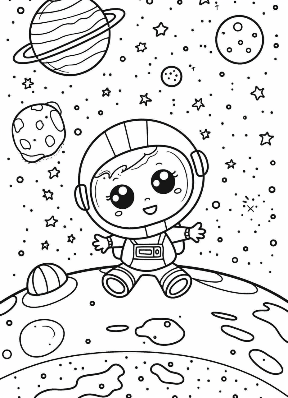 FREE Simple Coloring Pages