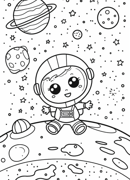 FREE Simple Coloring Pages
