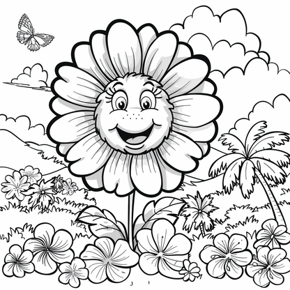 FREE Simple Coloring Pages