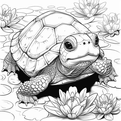 FREE Simple Coloring Pages