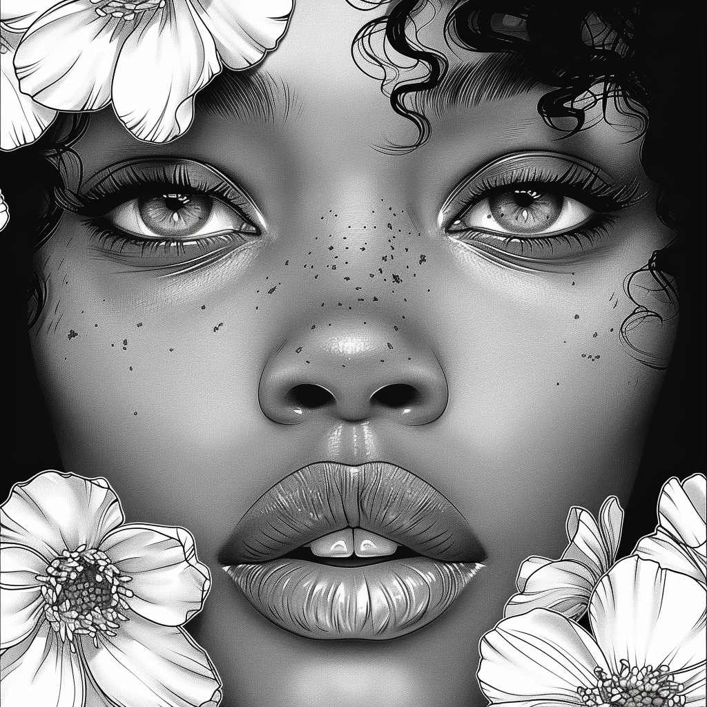 Free Afrocentric Coloring Pages