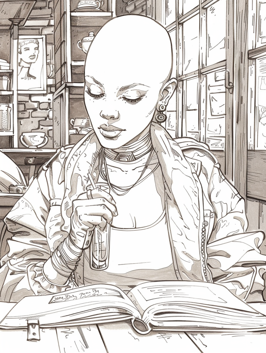 Free Afrocentric Coloring Pages