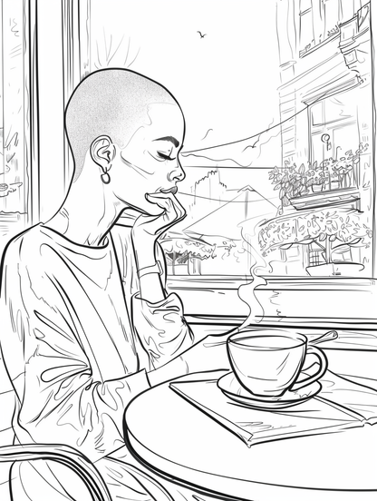 Free Afrocentric Coloring Pages