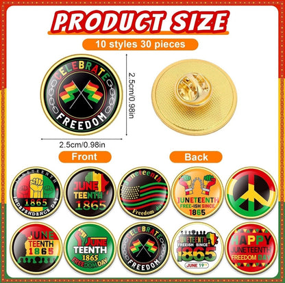 Juneteenth Bracelets or Pins