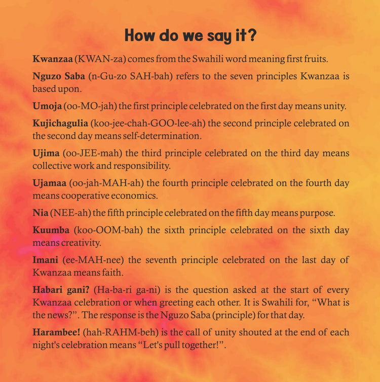 The ABCs of Kwanzaa: A Journey of Unity and Celebration