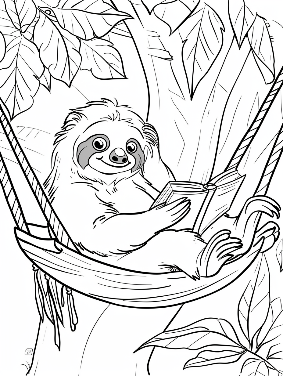 FREE Simple Coloring Pages