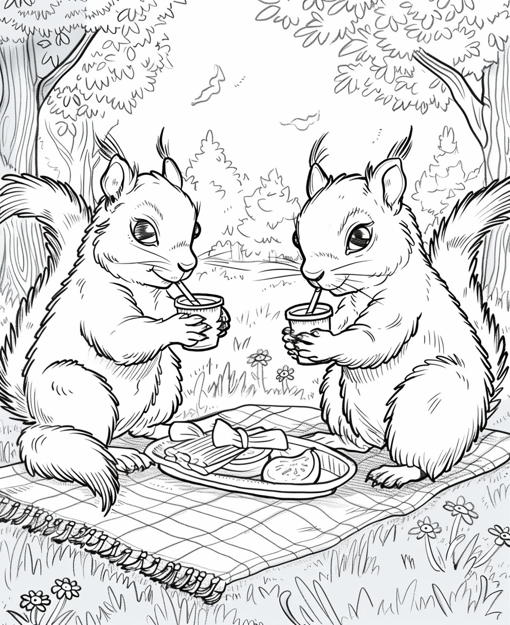 FREE Simple Coloring Pages