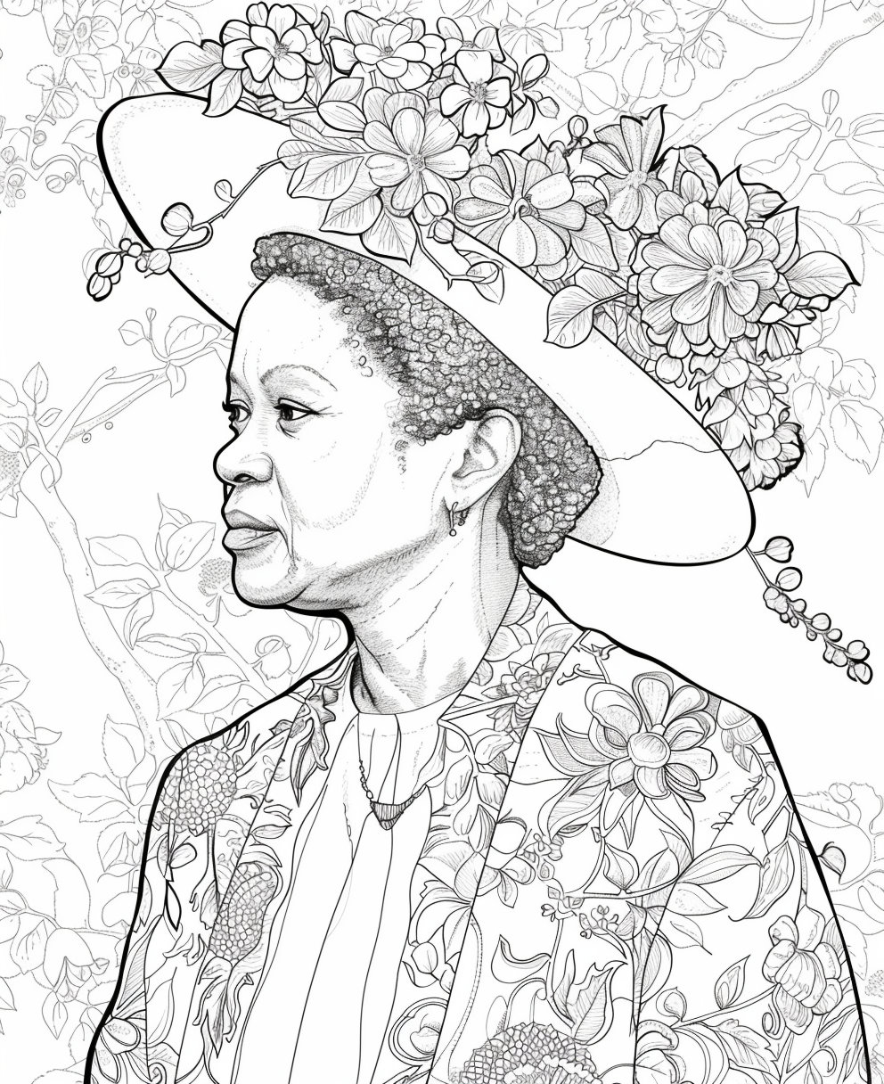 Free Afrocentric Coloring Pages