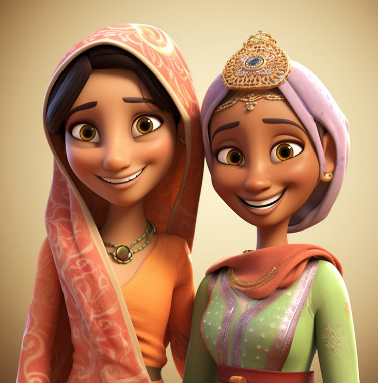 Double Rainbow: Sanjay Has Two Moms