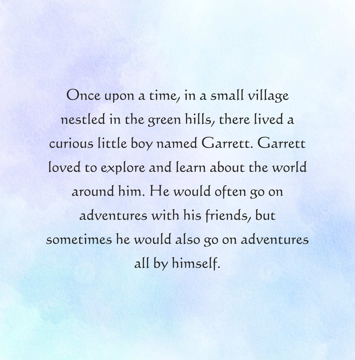 Garrett's Wonderful World of Wonders: Learning About Differences with Curiosity and Kindness